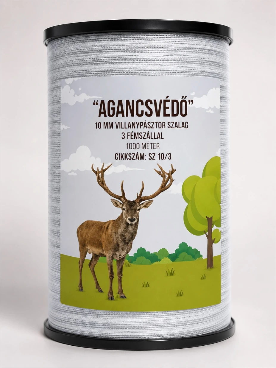 10 mm antler protection tape with 3 wires